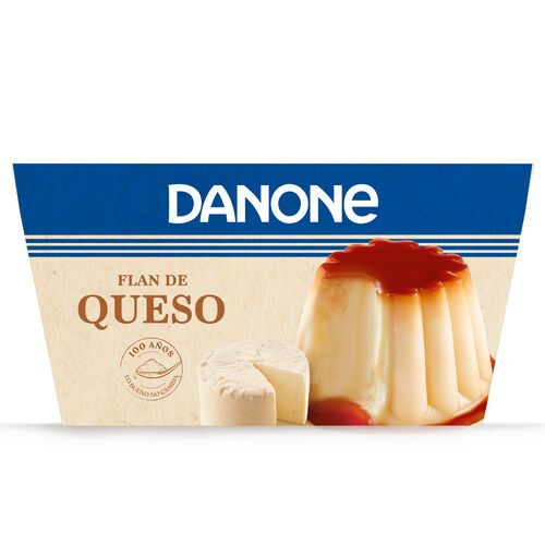 FLAN DE QUESO DANONE 4x100g image number