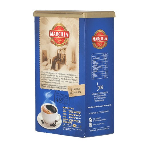 CAFE MARCILLA MOLIDO DESCAFEINADO 200g image number