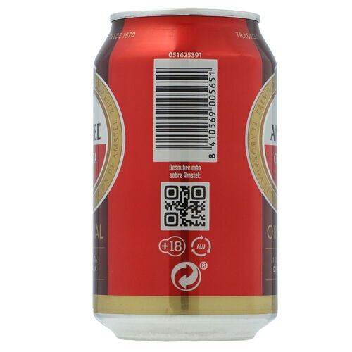 CERVEZA AMSTEL LATA 33cl image number