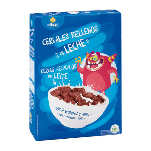 Cereales rellenos de leche ALTEZA 500g image number