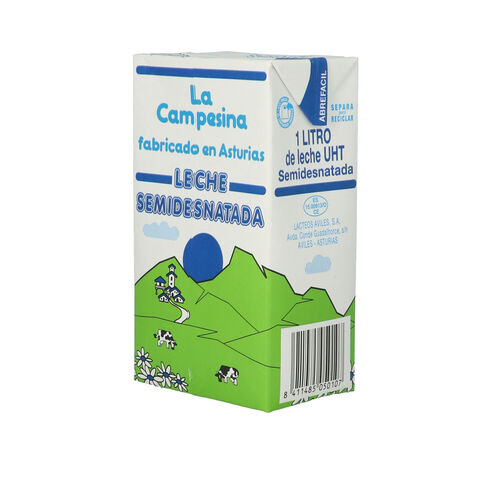 Leche semidesnatada LA CAMPESINA 1L image number