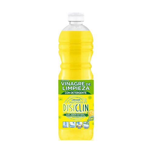 VINAGRE DE LIMPIEZA CON DETERGENTE AROMA LIMÓN DISICLÍN 1L image number