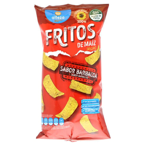Fritos ma&iacute;z Barbacoa ALTEZA 130g image number