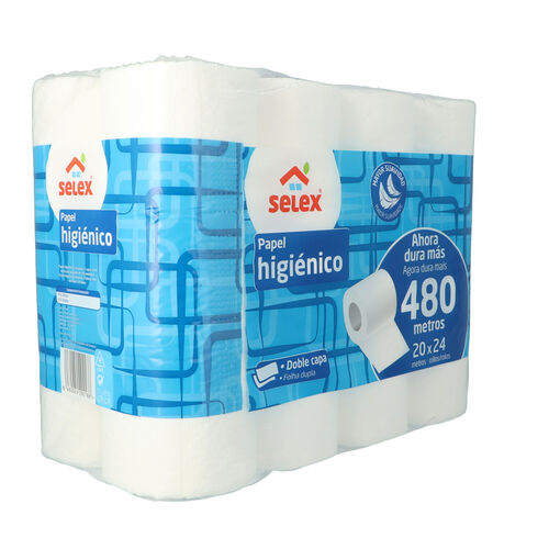 PAPEL HIGIENICO SELEX PACK 24uds image number