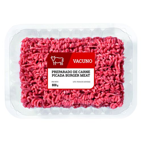Preparado de carne picada Burger Meat de vacuno 800g image number