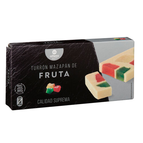 Turrón mazapán de fruta Calidad Suprema ALTEZA 250g image number