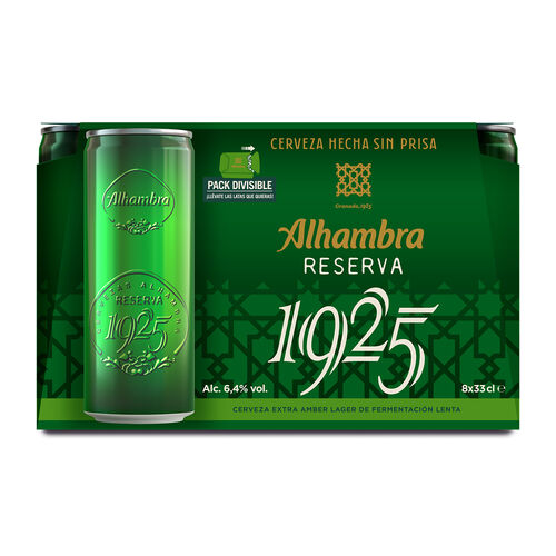 CERVEZA RESERVA ALHAMBRA 1925 33cl image number