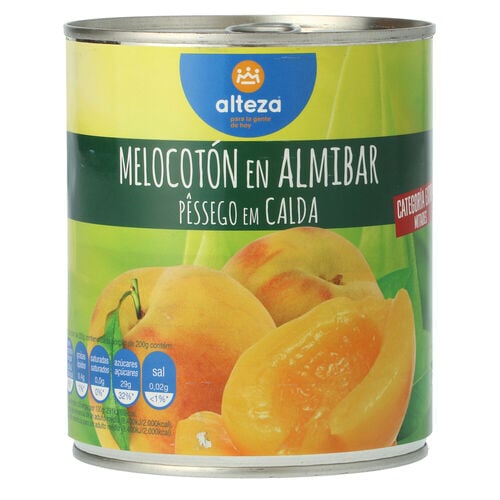 MELOCOTON EN ALMIBAR ALTEZA 840g image number