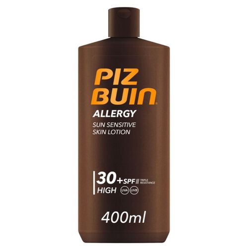 ALLERGY SUN SENSITIVE SKIN LOTION SPF30 PIZ BUIN 400ml image number