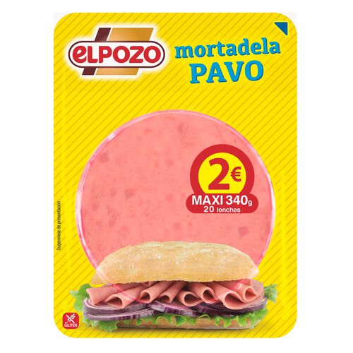 MORTADELA PAVO POZO 225g image number