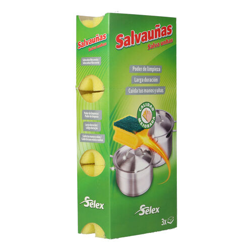 ESTROPAJO SALVAUÑAS AM PACK 3uds image number