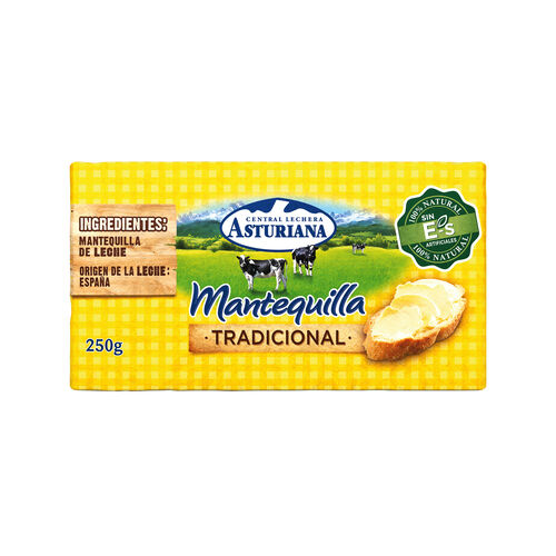 Mantequilla Central Lechera ASTURIANA 250g image number