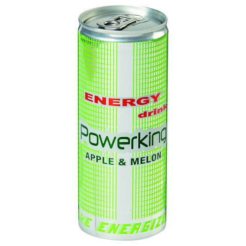 BEBIDA ENERGÑETICA POWERKING APPLE&MELON 25cl image number