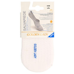 Salvapies algod&oacute;n con rizo t-m blanco GOLDEN lady