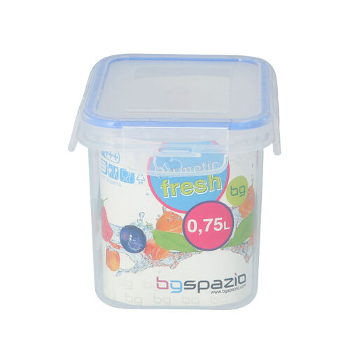 Tupper transparente con tapa 750ml image number