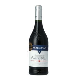 Vino tinto BERBERANA carta de plata 75cl