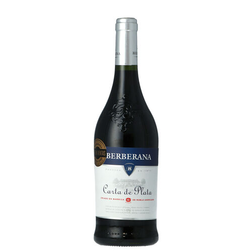 VINO TINTO BERBERANA CARTA DE PLATA 75cl image number