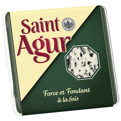 QUESO AZUL SAINT AGUR EN CUÑA 115g image number