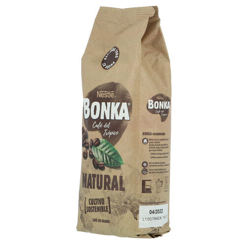CAFE EN GRANO NATURAL BONKA 500g image number