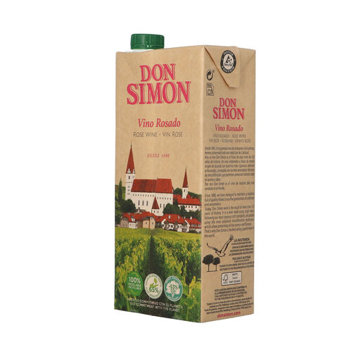 Vino rosado DON SIMON brik 1L image number