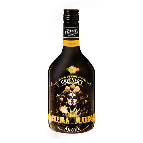 Licor de crema de mango con tequila GREENERS 70cl image number