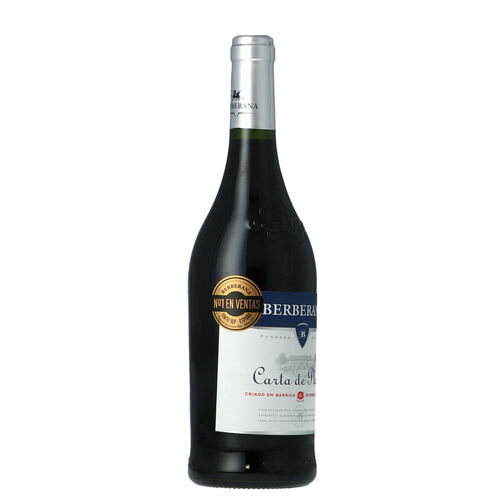 VINO TINTO BERBERANA CARTA DE PLATA 75cl image number