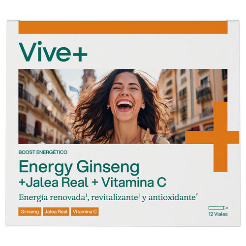 Energy Ginseng + Jalea Real + Vitamina C VIVE PLUS 120g image number
