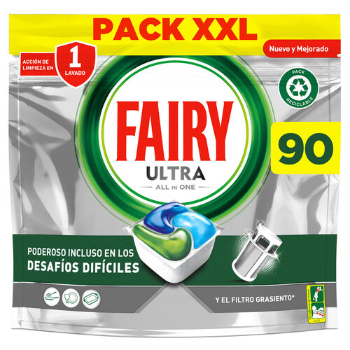 LAVAVJILLAS CAPSULAS FAIRY ULTRA ORIGINAL 16+2 LAVADOS image number