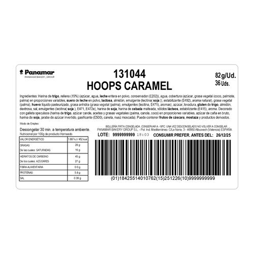 Hoops caramel 80g image number