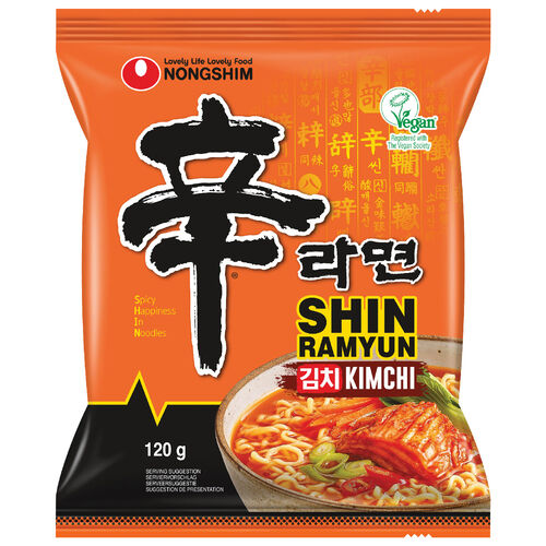 Noodles Instant Kimchi Ramyun NONGSHIM 120g image number