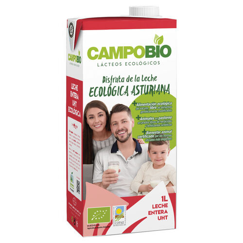 Leche entera ECO CAMPOBIO 1L image number
