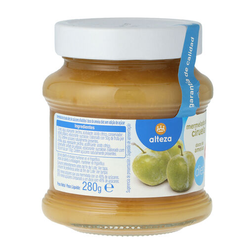 Mermelada 0% ciruela ALTEZA 280g image number