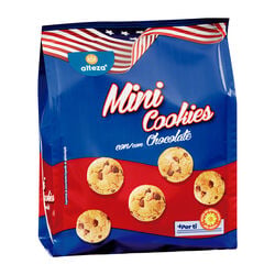 Galletas Mini Cookies con chocolate ALTEZA 150g