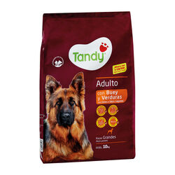 Comida seca para perro adulto con buey y verduras TANDY 10kg