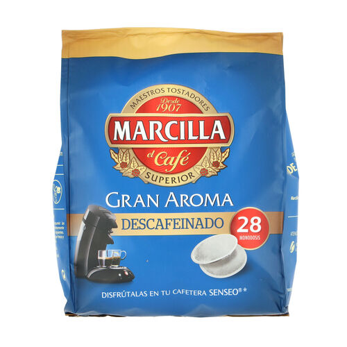 MARCILLA SENSEO DESCAFEINADO 28 CAPSULAS image number