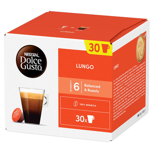 Caf&eacute; Lungo DOLCE GUSTO 30 c&aacute;psulas image number