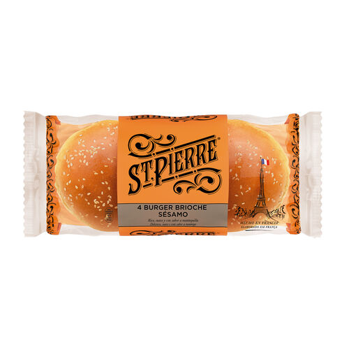 Pan burguer Brioche con s&eacute;samo st.pierre 250g image number