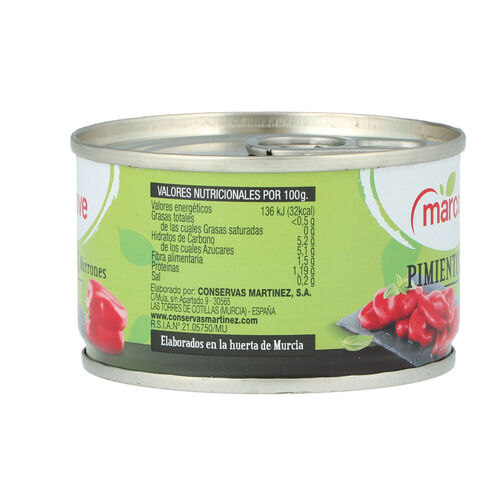 PIMIENTOS MARCOVE 80g image number