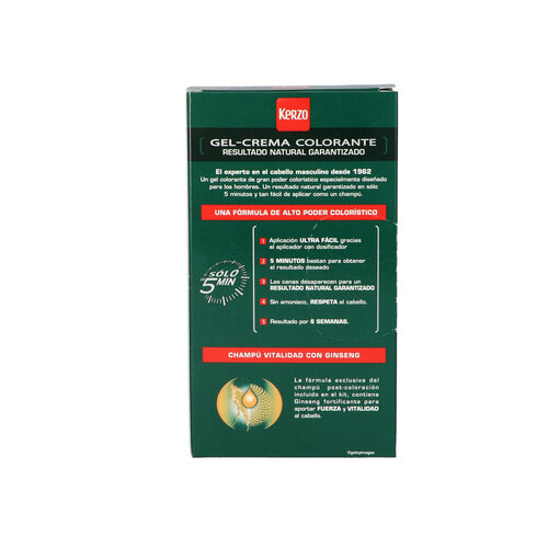 TINTE CABALLERO KERZO CASTAÑO 140ml image number