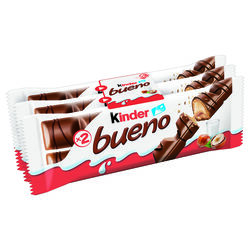 Chocolatina KINDER BUENO 3uds