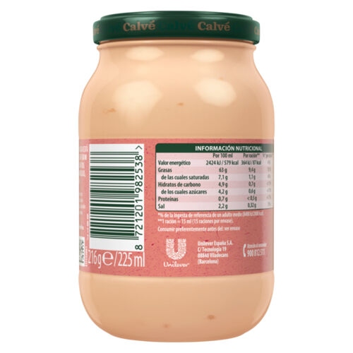 Salsa rosa CALV&Eacute; 225ml image number