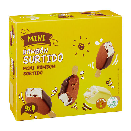 Helado Mini bomb&oacute;n surtido ALTEZA 8x60ml image number