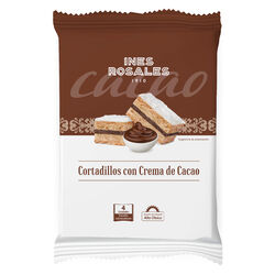 Cortadillos con crema de cacao INÉS ROSALES 4uds 144g