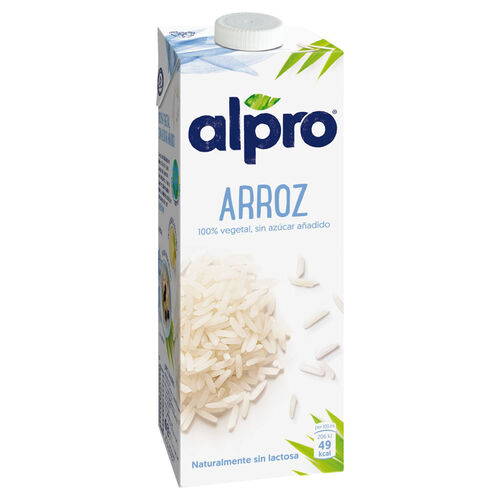 BEBIDA DE ARROZ SIN AZUCAR ALPRO 1L image number