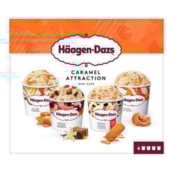 HELADO HAAGEN DAZS CARAMELO PACK 4