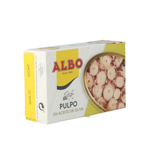 PULPO ALBO OLIVA 116g image number