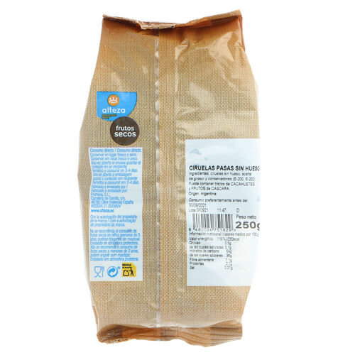 CIRUELA ALTEZA SIN HUESO 250g image number
