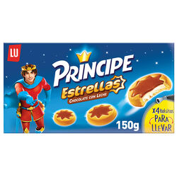 Galleta Príncipe estrellas chocolate 150g