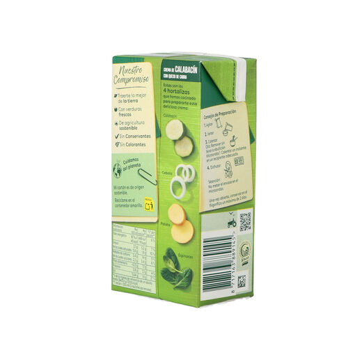 Crema KNORR calabac&iacute;n queso cabra 500ml image number