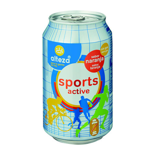 Bebida sport Active naranja lata 33cl image number
